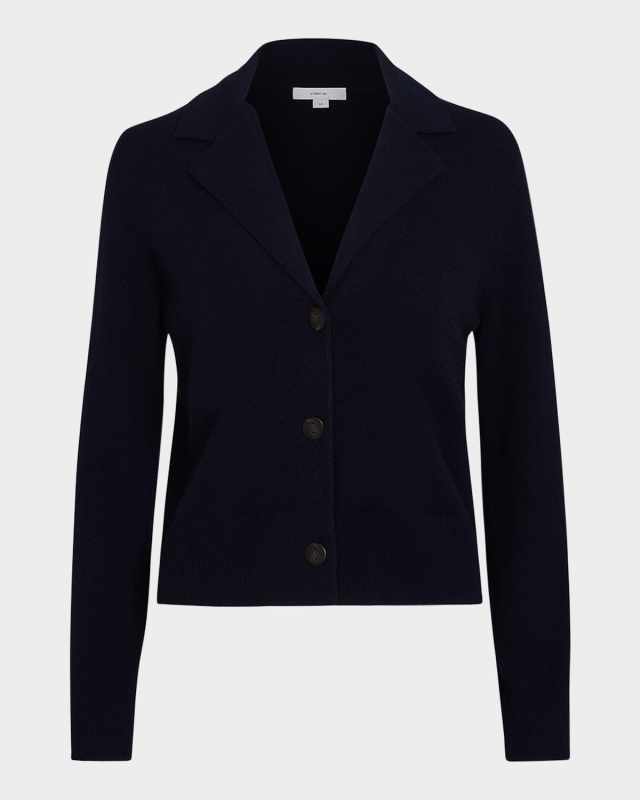 Lapel Button Cardigan